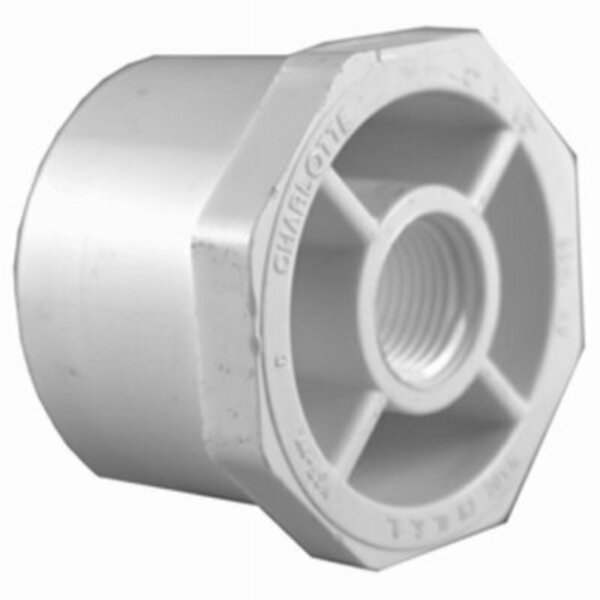 Genova Products Bushings 1-1/4X1/2 Sxfip Pvc PVC 02108  0900HA